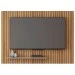 Painel para TV Até 70 Polegadas com Ripado 3d Aegon Buriti/Fendi - Caemmun