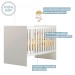 Quarto de Bebê Completo Life 100% Mdf 3 Portas 6 Gavetas Branco 2274 - Tigus Baby