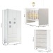 Quarto de Bebê Completo Life 100% Mdf 3 Portas 6 Gavetas Branco 2274 - Tigus Baby