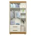 Quarto de Bebê Completo Flocos 100% Mdf 4 Portas 2 Gavetas Off White/Ypê 4105 - Tigus Baby