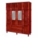 Guarda-Roupa Casal Campo Grande 8 Portas 2 Gavetas com Espelho Mel - Rodmoveis