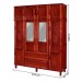 Guarda-Roupa Casal Campo Grande 8 Portas 2 Gavetas com Espelho Mel - Rodmoveis