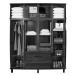 Guarda-Roupa Casal Campo Grande 8 Portas 2 Gavetas com Espelho Imbuia - Rodmoveis