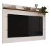 Painel para TV Até 70 Polegadas Bristol 1 Prateleira Off White/Freijo - Panorama Móveis