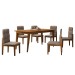 Mesa de Jantar 6 Lugares Luxury Cinamomo/Off White - Panorama Móveis
