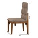 Mesa de Jantar 6 Lugares Luxe com Vidro Cinamomo/Off White - Panorama Móveis