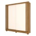 Guarda-Roupa Casal 2 Portas 4 Gavetas Nature/Off White B93 - Briz