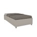 Cama Box Solteiro Mônaco Off White - Tcil Móveis