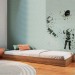 Cama Auxiliar Yuma Solteiro Nogal - Art In Móveis
