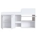 Cama de Solteiro Multifuncional Monterey 2 Portas Branco - Art In Móveis