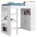 Cama de Solteiro Multifuncional San Francisco 2 Portas Branco - Art In Móveis