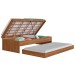 Cama Infantil Bicama Box Israel Nogal - Art In Móveis