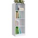 Estante para Livros Lock 6 Prateleiras Branco - Art In Móveis