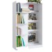 Estante para Livros Lock 6 Prateleiras Branco - Art In Móveis