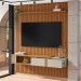 Painel para TV Até 75 Polegadas Nassau 1 Gaveta Naturalle/Off White - Móveis Bechara