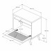 Mesa de Cabeceira 1 Porta Perola/Rattan Jb 2300 - Jb Bechara