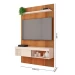Painel para TV Até 50 Polegadas Jade 1 Porta com Ripado Freijó/Off White - Caemmun