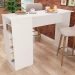 Bancada de Cozinha 1 Porta com Adega Branco - Fellicci