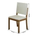 Cozinha Completa com Mesa e 4 Cadeiras Paulista 7 Portas 2 Gavetas Nature/Off White/Linho - Panorama Móveis