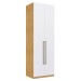 Guarda-Roupa Solteiro Infinity 2 Portas 3 Gavetas Savana/Branco - Genialflex