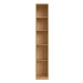 Guarda-Roupa Modulado Infinity 1 Porta 4 Prateleiras Savana/Branco - Genialflex