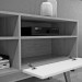 Rack para TV Até 50 Polegadas Huston 1 Porta Off White/Cinamomo - Valdemóveis