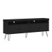 Rack para TV Até 60 Polegadas Liberty 4 Portas Preto - Pnr Móveis