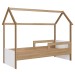 Cama Infantil Montessoriana Soninho Oak/Branco - Panorama Móveis