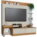 Estante para TV  Até 50 Polegadas Casablanca 1 Porta 2 Gavetas Cinamomo/Off White - Panorama Móveis