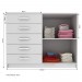Cômoda Florença 2 Portas 5 Gavetas Branco - Panorama Móveis