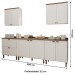 Cozinha Completa Filadélfia 9 Portas 1 Gaveta Branco - Panorama Móveis