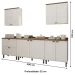 Cozinha Completa Filadélfia 9 Portas 1 Gaveta Branco - Panorama Móveis