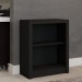 Armário para Escritório Rose 2 Portas Baixo Preto - Panorama Móveis