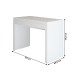 Mesa Escrivaninha 1 Gaveta Home Office Branco - Panorama Móveis