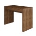 Mesa Escrivaninha 1 Gaveta Home Office Nogal - Panorama Móveis
