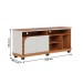 Rack para TV Até 65 Polegadas Jurerê 2 Portas Freijó/Off White - Colibri