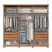 Guarda-Roupa Casal Leblon 6 Portas 6 Gavetas Nature - Henn