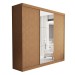 Guarda-Roupa Casal Barcelona 3 Portas de Correr 4 Gavetas Carvalho - Minastex