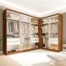 Closet Casal França 6 Gavetas Freijó/Branco - Minastex