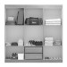 Guarda-Roupa Casal Montreal 6 Portas 2 Gavetas Branco - Evidência Móveis