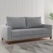 Sofá 2 Lugares Gibran Linho Inox - Vian