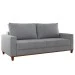 Sofá 2 Lugares Gibran Linho Inox - Vian