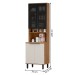 Paneleiro Toscana 100% Mdf 4 Portas Freijó/Off White - Mx Móveis