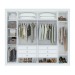 Guarda-Roupa Casal Imperatore 6 Portas 6 Gavetas 100% Mdf 81668.282 Branco - Móveis Lopas