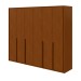Guarda-Roupa Casal Imperatore 6 Portas 6 Gavetas 100% Mdf 81668.282 Frassino - Móveis Lopas