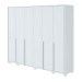 Guarda-Roupa Casal Imperatore 6 Portas 6 Gavetas 100% Mdf 81668.284 Branco - Móveis Lopas