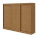 Guarda-Roupa Casal Nice 3 Portas 4 Gavetas Flex Amêndoa Clean/Off White - Móveis Lopas
