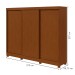 Guarda-Roupa Casal Nice 3 Portas 4 Gavetas Flex Frassino/Off White 73368.169 - Móveis Lopas