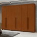 Guarda-Roupa Casal Bertha 6 Portas 4 Gavetas Frassino - Moveis Lopas