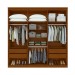 Guarda-Roupa Casal Alonzo 6 Portas 4 Gavetas 100% Mdf Frassino 59944.52 - Móveis Lopas